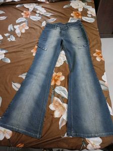 Flared bell bottom Denim Jeans