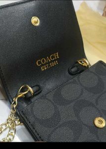 Coach Signature Chain Wallet