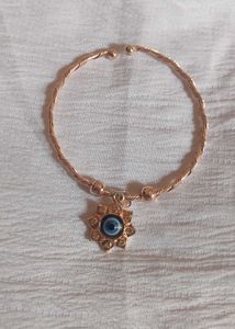 Rose Gold Evil Eye Bracelet