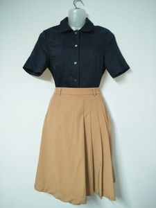 Beige Skirt Shorts