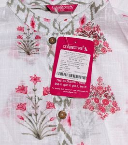 Multi Colour Printed Casual Kurta