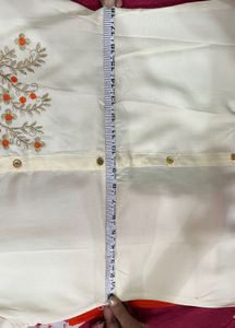Elegant Cream plazo set