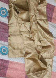 Pink And Golden Kurta Set