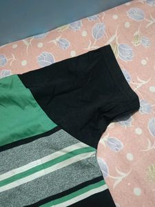 Men's Striped Polo T-Shirt