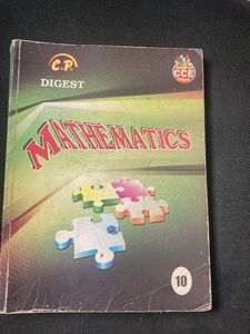 CP Digest Mathematics Book Class 10