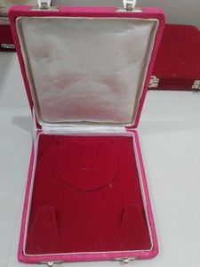 Pink Velvet Jewelry Box