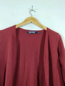 Maroon Long Shrug (Women's)
