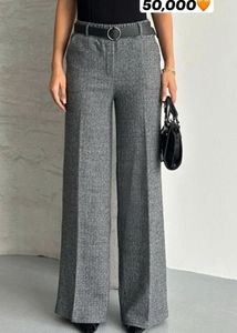 Only high waist Wide-Leg pants