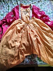 beautiful dhoti style crop top