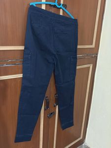Navy Blue Cargo Pants