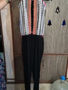 Stylish Printed Jumpsuit