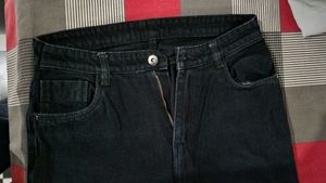 Classic Black Denim Jeans
