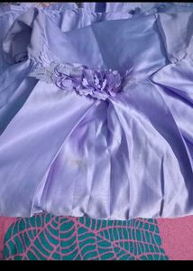 Elegant Lilac Princess Dress for Special Occasions