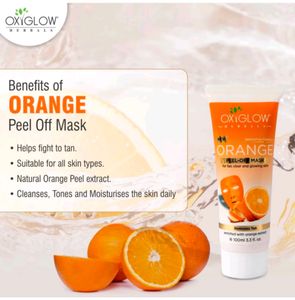 Oxyglow Orange Peel Off Mask