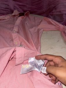 Tommy Hilfiger Pink Striped Shirt