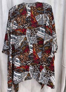 268. Bohemian Patchwork Kimono Top