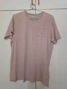 Men's Pink Pocket T-Shirt