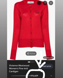 Vivienne Westwood Red cardigan