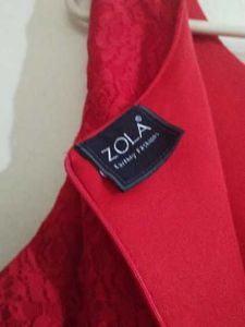 Elegant Red Maxi Dress