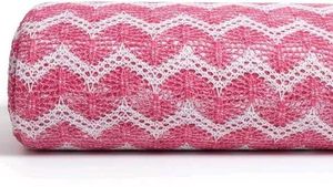 Beautiful Pink Geometric Pattern Bedsheet Set