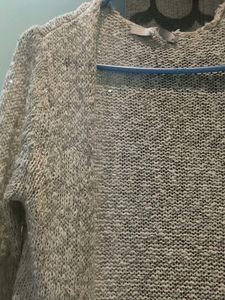Cozy Knit sequin Cardigan