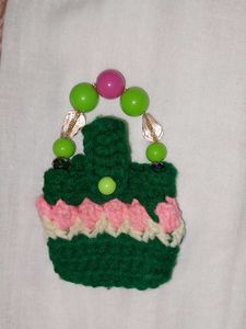 Crochet Beaded Mini Earbud Cover 🌸