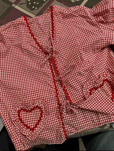 Ruffle Placket Blouse 💗✨