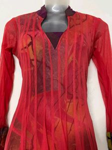 Pinterest long Stunning Red Ethnic Gown