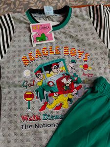 Cute Disney Beagle Boys Pajama Set