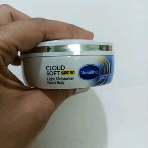Vaseline Cloud Soft SPF 50 Moisturiser