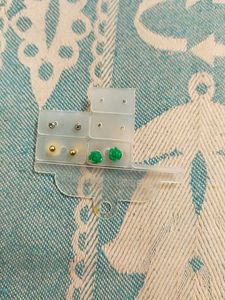 Flower Stud Earring Set