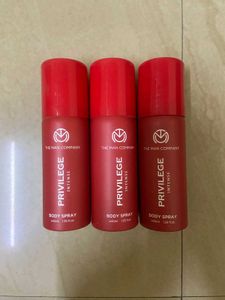The Man Company Privilege Body Spray 3 Pack