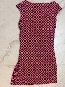 Patterned Pink Dress