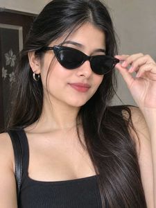 Black Cat-Eye Sunglasses