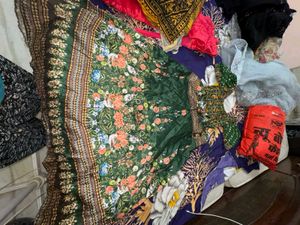 Beautiful Floral Print Lehenga Choli Set