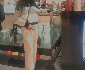 Korean Baggy white jeans