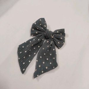 Polka Dot Hair Bow