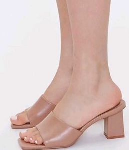 Chic Block Heel Mules