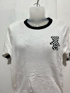 Cute Teddy Bear Graphic Top