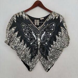 Silk Sequin Top
