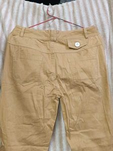 Khaki Casual Pants