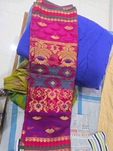 Vibrant Banarasi Silk Saree