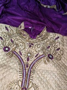 Purple Ethnic Gown