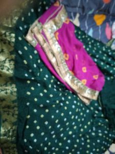 Elegant Bandhani Silk lehenga