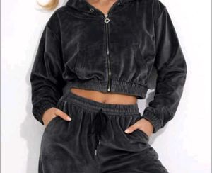 Velvet hoodie