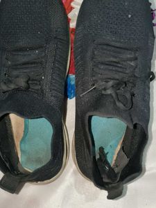 Black Knit Sneakers