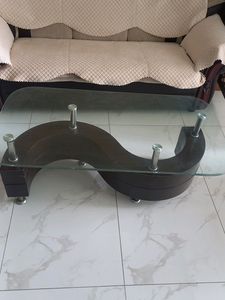 Price Drop ! Centre Table Glass Top