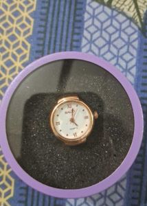 Salty Rose Gold Ring Watch