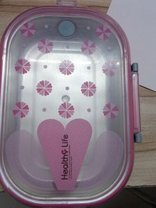 Pink Floral Bento Box