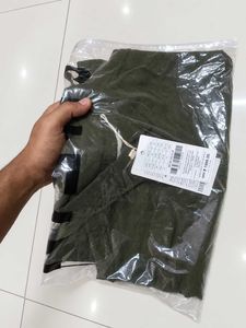 Boxy fit Premium Olive Green Shirt